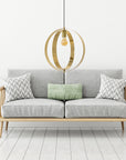 LAMPA SUFITOWA WISZĄCA GLAMOUR APP961-1CP Złota  6