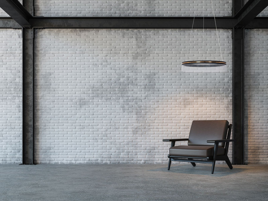 Lampa Wisząca LED APP1191-CP 40cm Czarna
