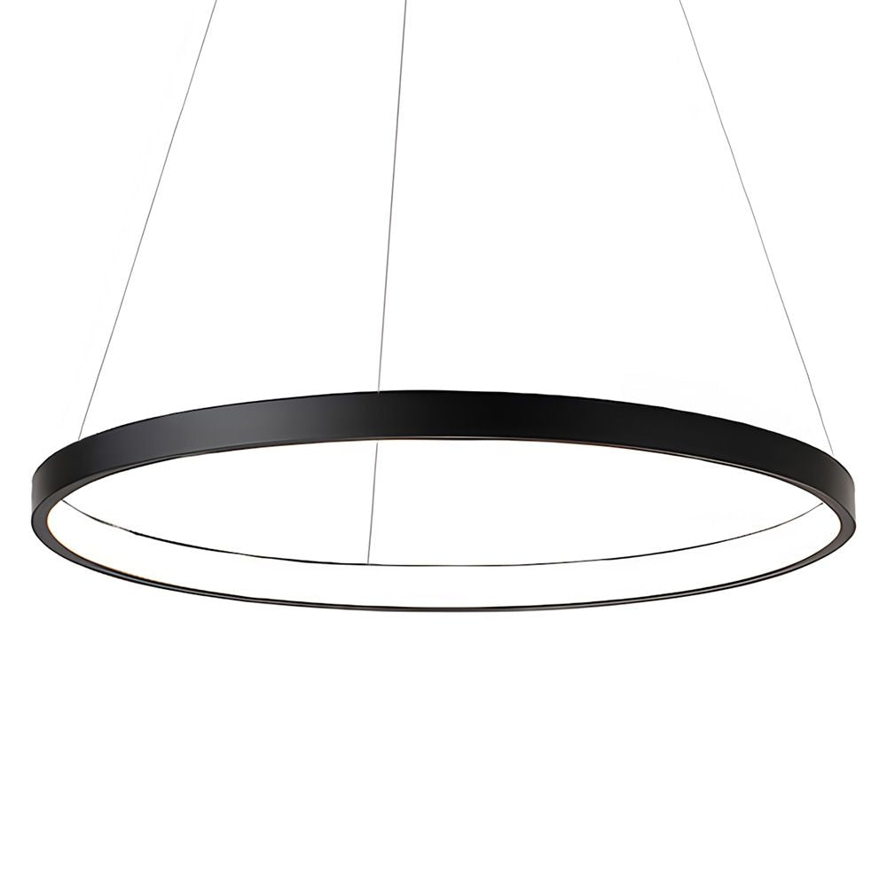 Lampa Sufitowa Wisząca Lhj012-cp 80cm Czarna  5