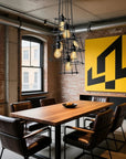 LAMPA SUFITOWA WISZĄCA APP221-7CP  4