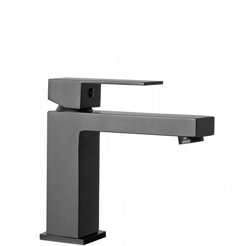Bateria Umywalkowa REA FENIX Czarna Niska