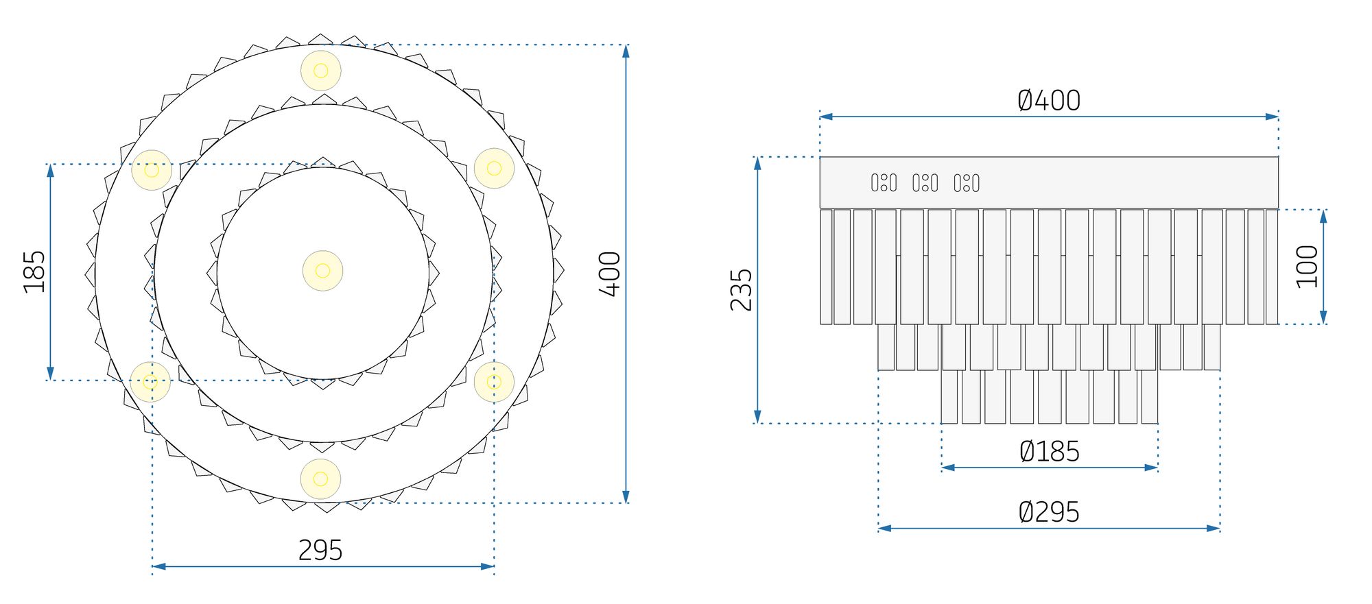 LAMPA KRYSZTAŁOWA PLAFON APP780-7C