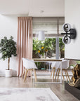 LAMPA ŚCIENNA KINKIET APP1162-2W  Czarny