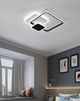 Lampa Sufitowa Lhj079-c Plafon Led Czarna  8