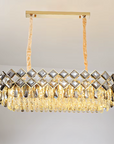 Lampa Kryształowa Wisząca APP1539-12CP80 Gold  5