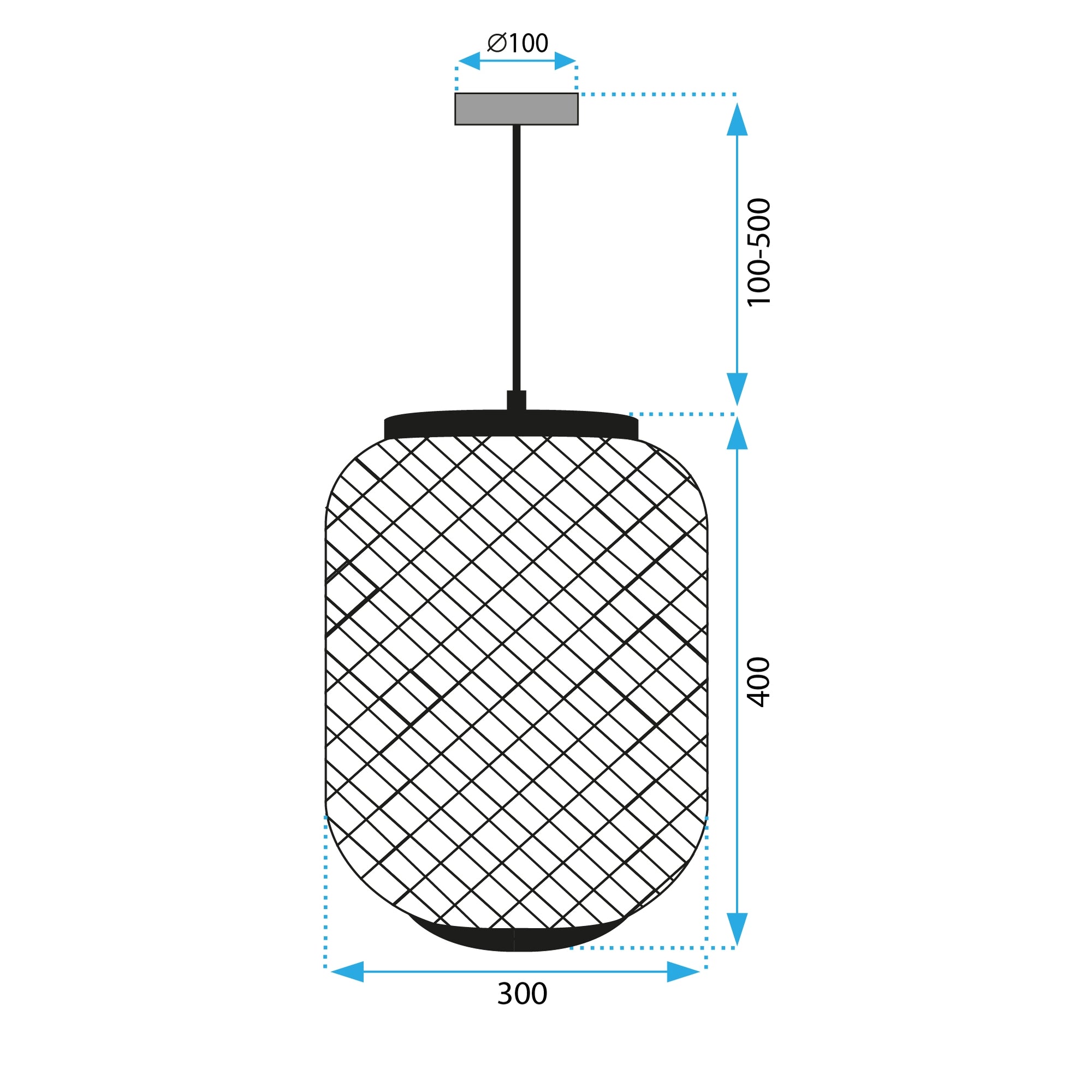 Lampa Wisząca Boho APP1312-1CP  9