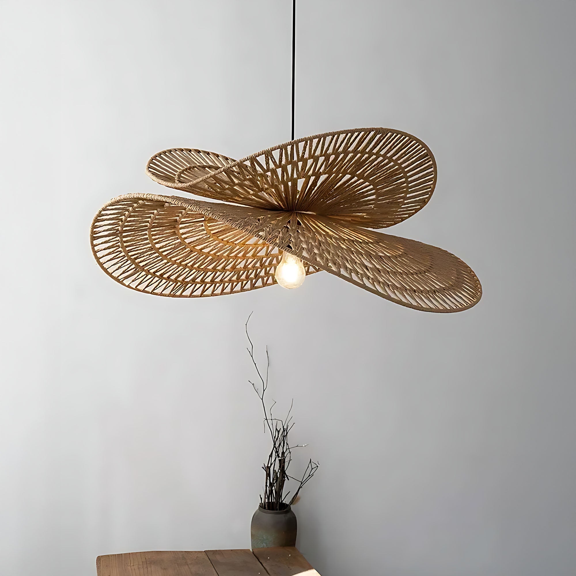Lampa sufitowa wisząca boho APP1738-1CP 80CM  11
