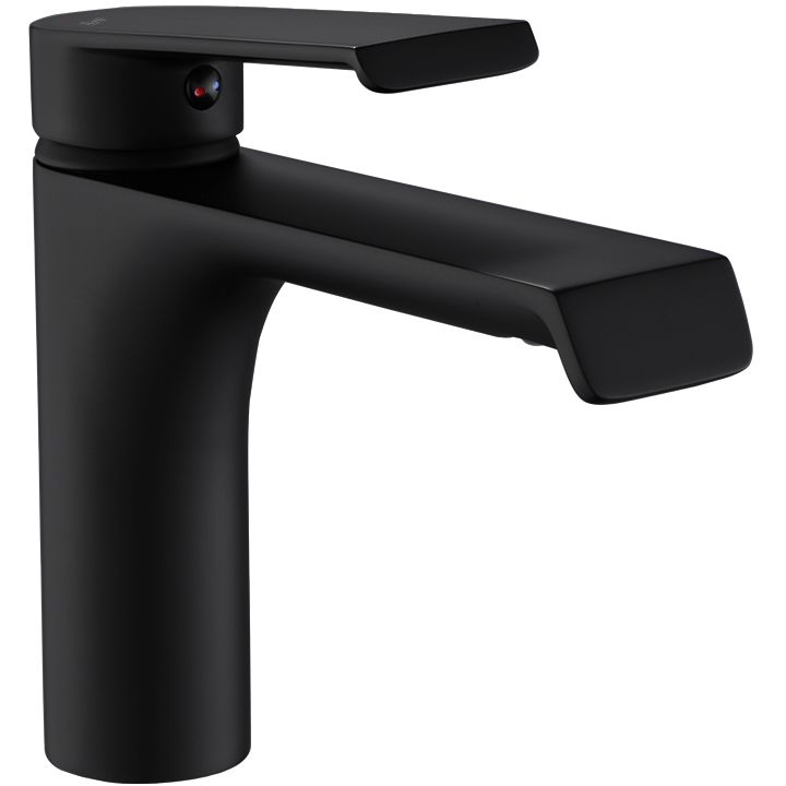 Bateria Umywalkowa REA HASS Czarna Black Niska
