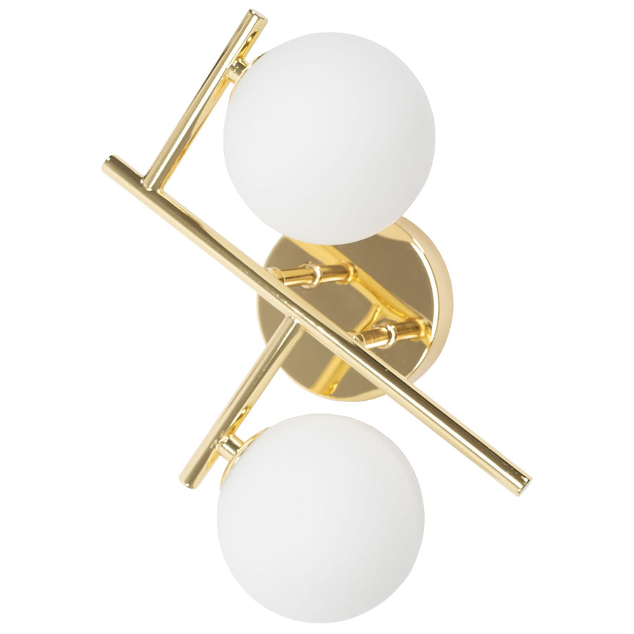 LAMPA ŚCIENNA KINKIET APP1171-2W  Złoty