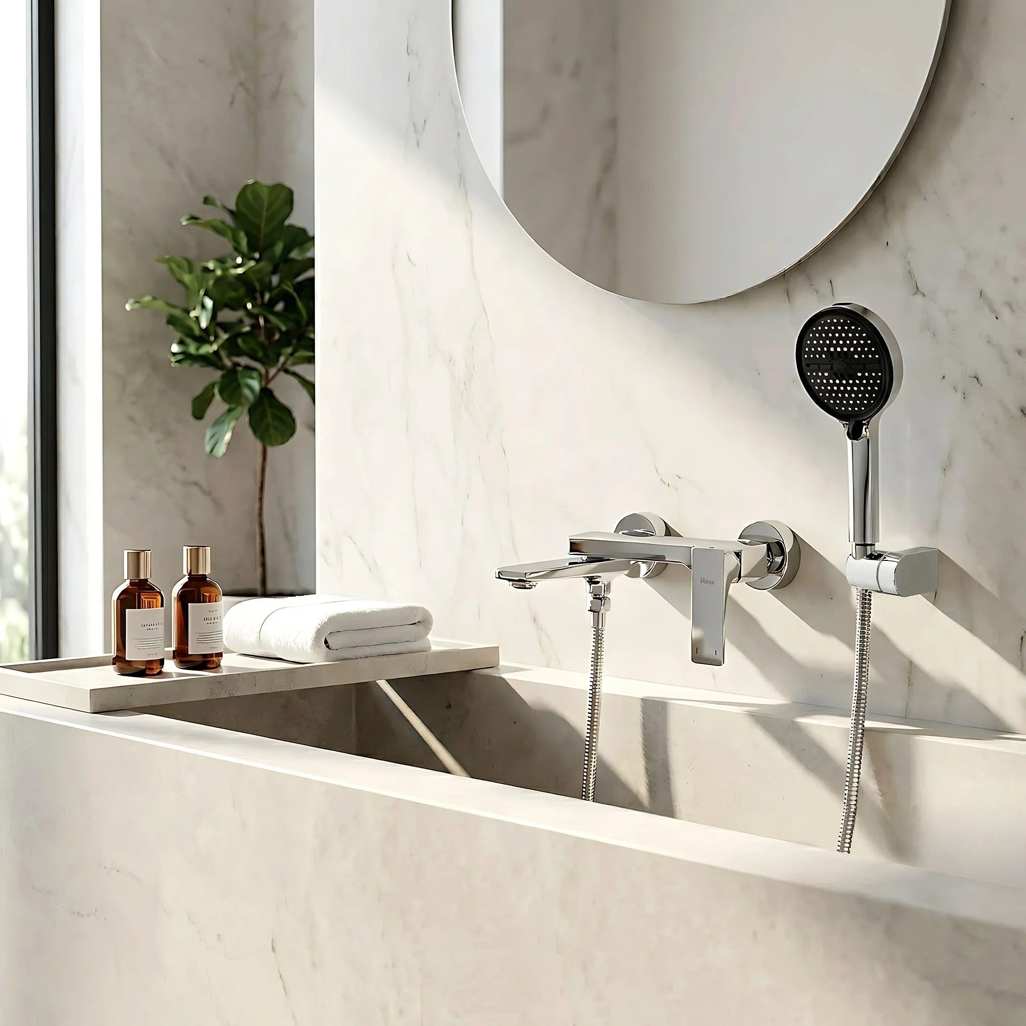 Bateria Wannowa PREMIUM REA Prime Chrom  1