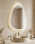 LUSTRO ŚCIENNE LED ART 90x50 cm  1
