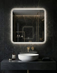 Lustro ścienne LED 70x70cm TOP-2  1