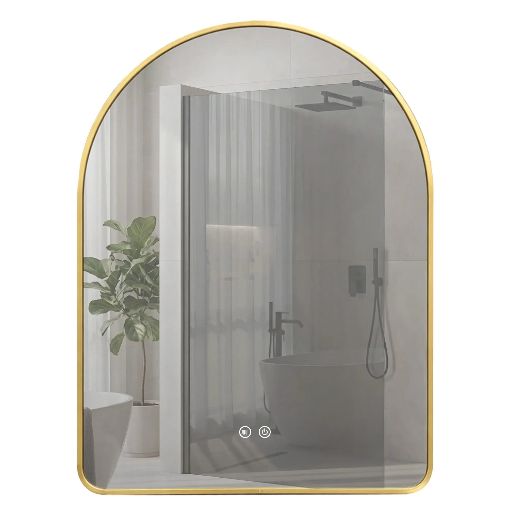 Lustro ścienne LED 80x60cm CAMLOT  1