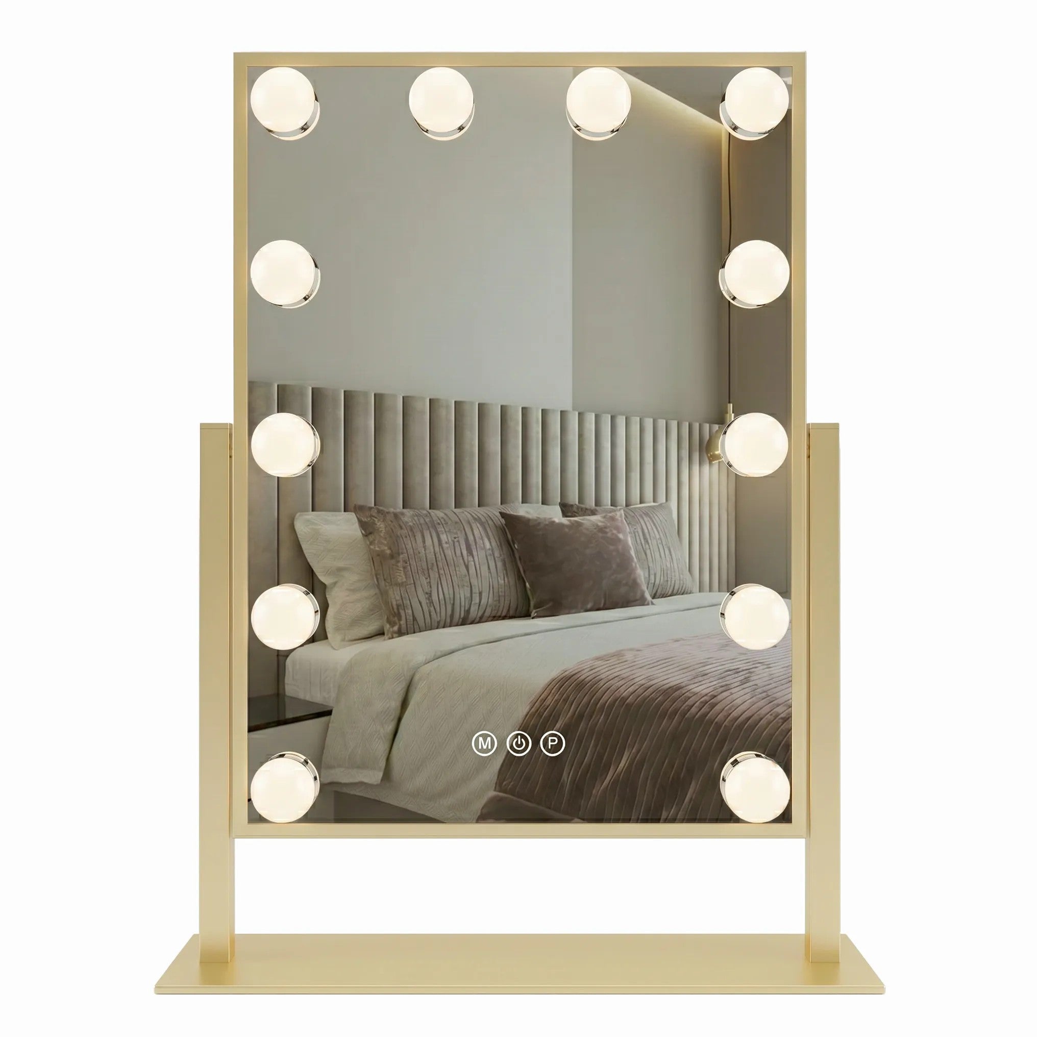 Lustro LED Style L.Gold 30x40  1