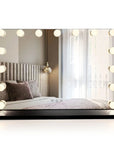Lustro LED Hollywood Czarne  1