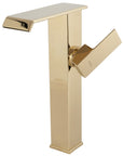 Bateria Umywalkowa REA KENT Złota Wysoka