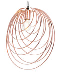 LAMPA SUFITOWA GEOMETRYCZNA  APP427-1CP Rózowe Złoto  6
