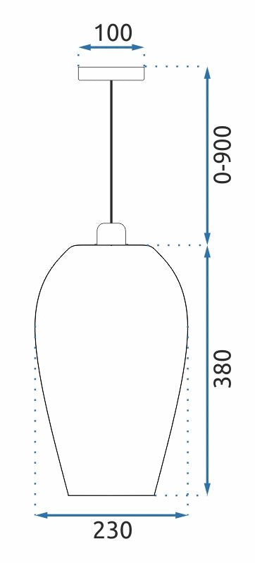 Lampa Wisząca Boho APP986-1CP