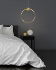 LAMPA SUFITOWA WISZĄCA LED APP1394-CP OLD GOLD 30cm