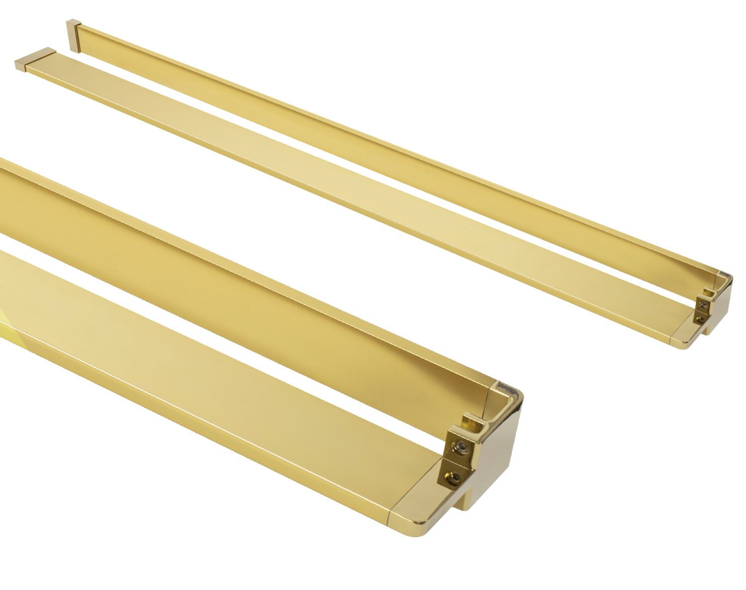 Wieszak na ręczniki Półka EVO GOLD na ścianki prysznicowe