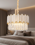 Lampa sufitowa wisząca APP1746-4CP 40 cm Złota  7