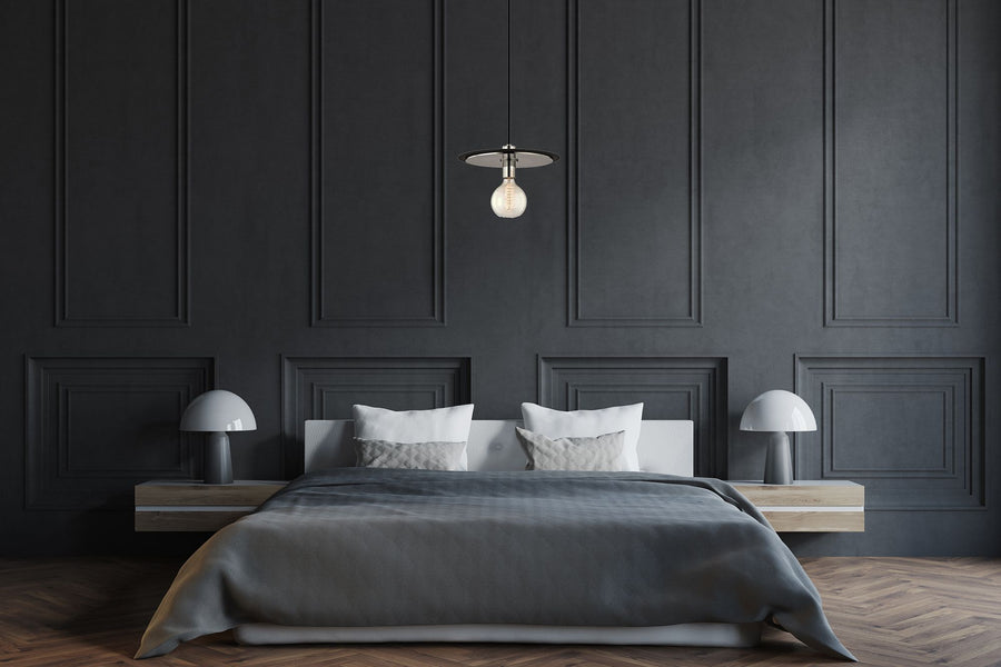 Lampa Wisząca APP1214-1CP Czarna