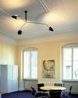 Lampa sufitowa 3 ramienna APP569-3C Czarna