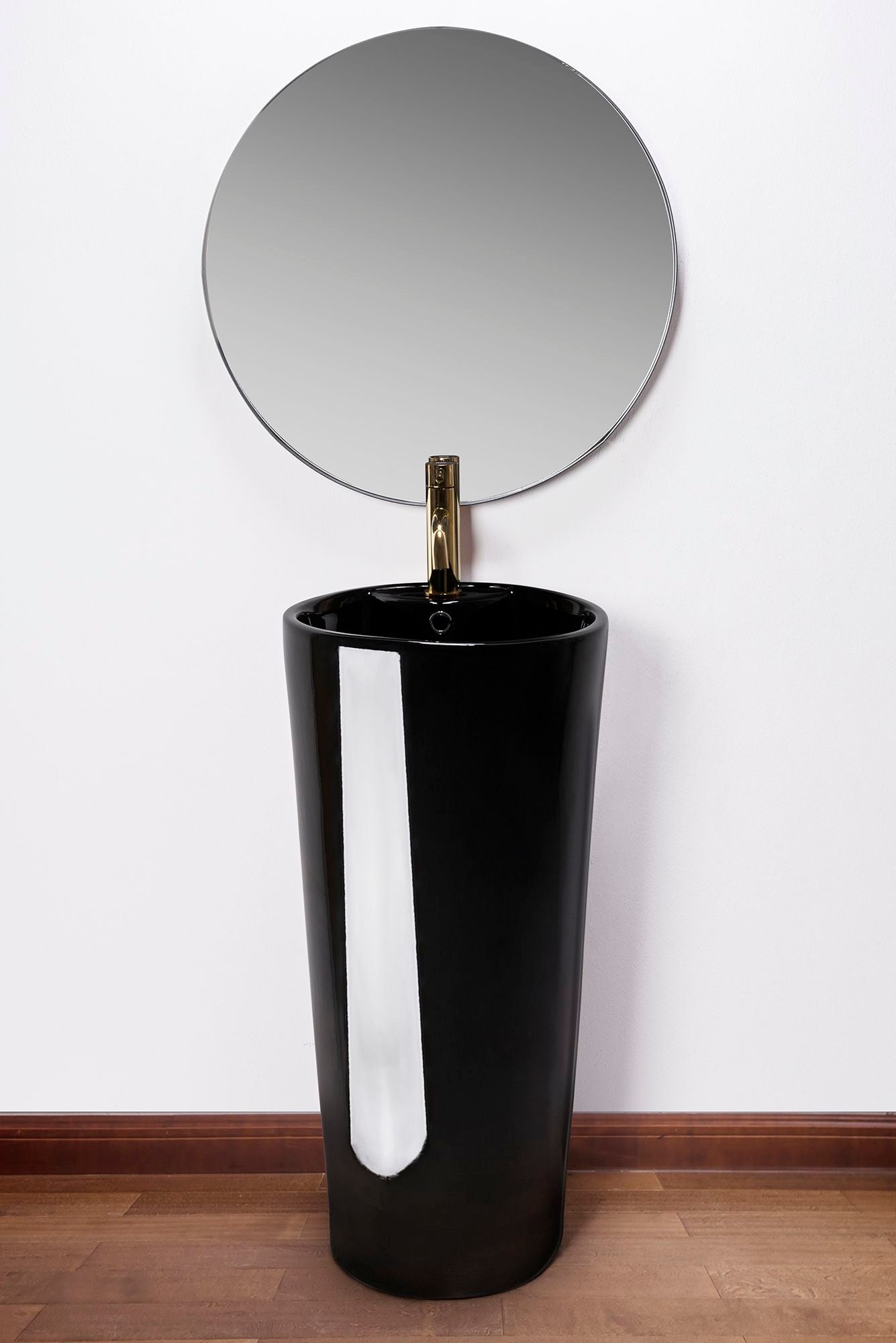 Umywalka Ceramiczna Wolnostojąca BLANKA Black