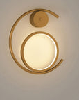 LAMPA ŚCIENNA KINKIET LED APP1143-W MIEDZIANY