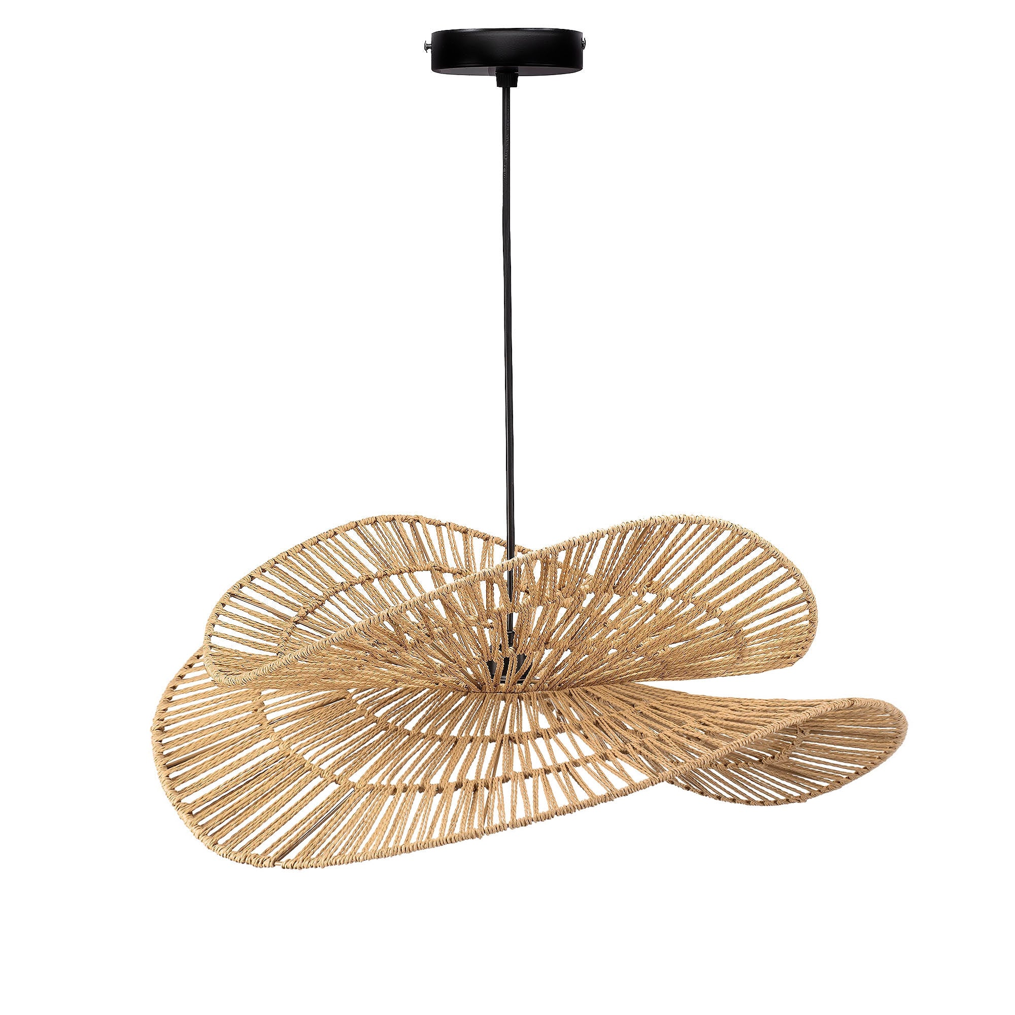 Lampa sufitowa wisząca boho APP1737-1CP 50CM  1