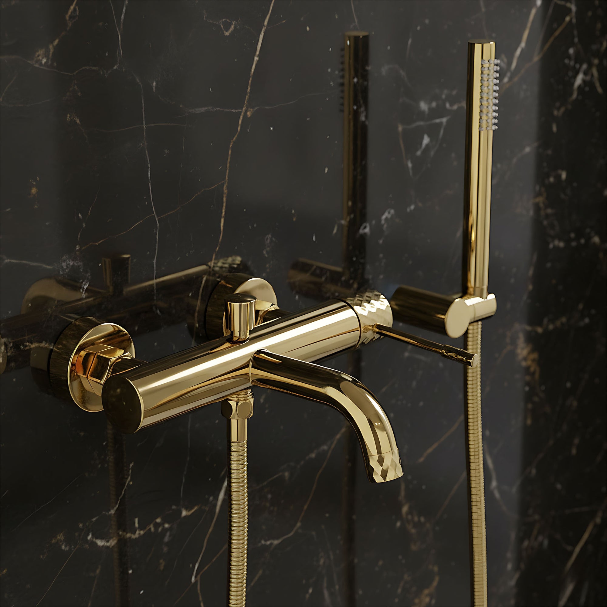 Bateria Wannowa Rea Lungo Diamond Złota  6