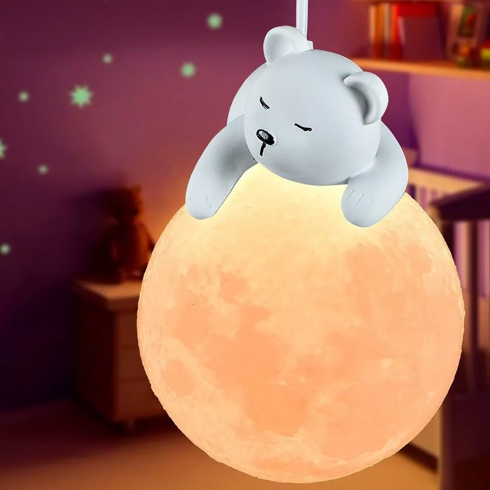 LAMPA SUFITOWA WISZĄCA WHITE BEAR APP1597-1CP  11