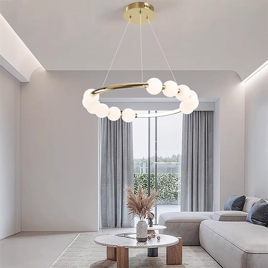 Lampa Wisząca Led App1553-cp Gold  7
