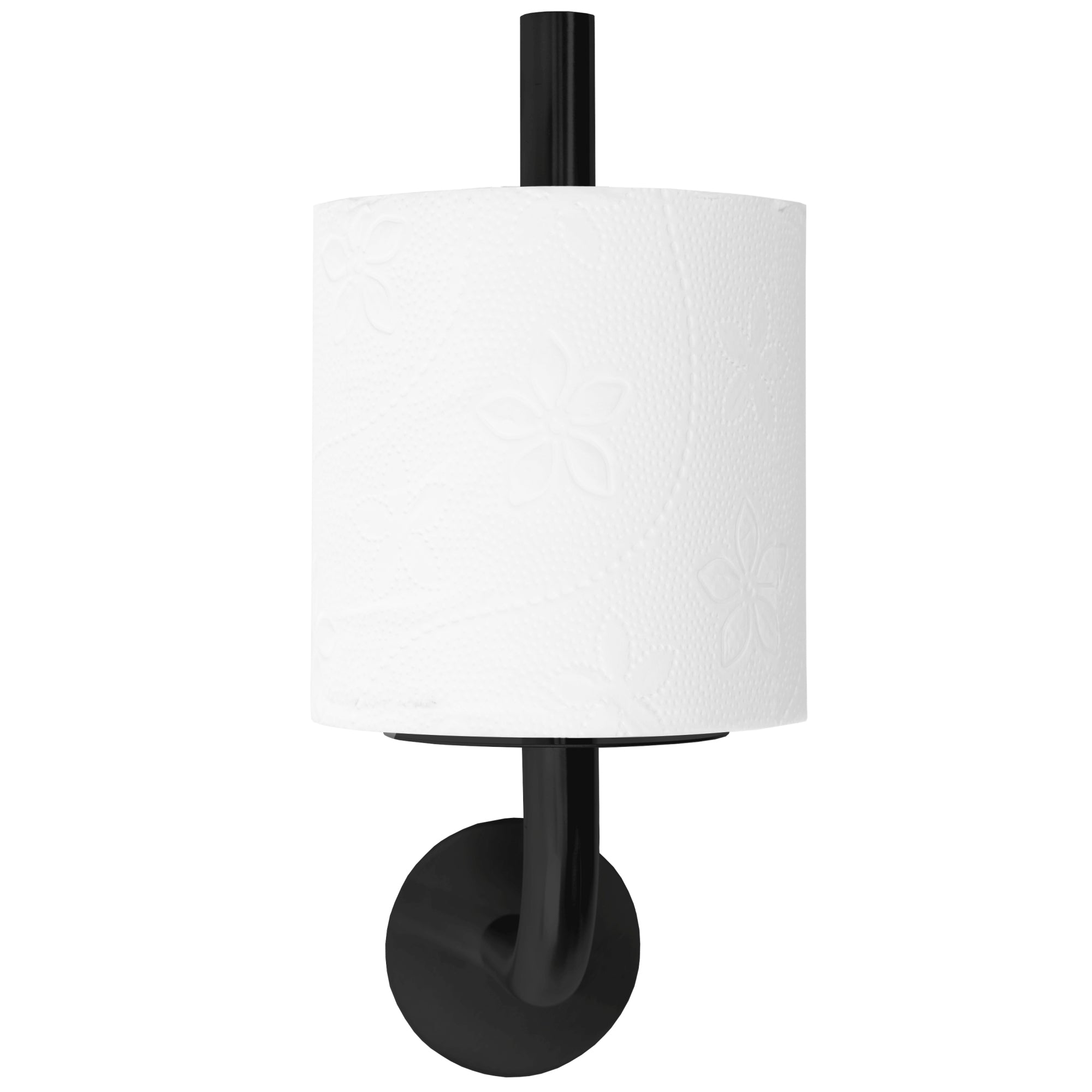 Uchwyt Na Papier Toaletowy Czarny 322220a Duo  3
