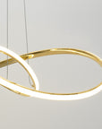 Lampa Sufitowa Wisząca Led App1601-cp Gold  3