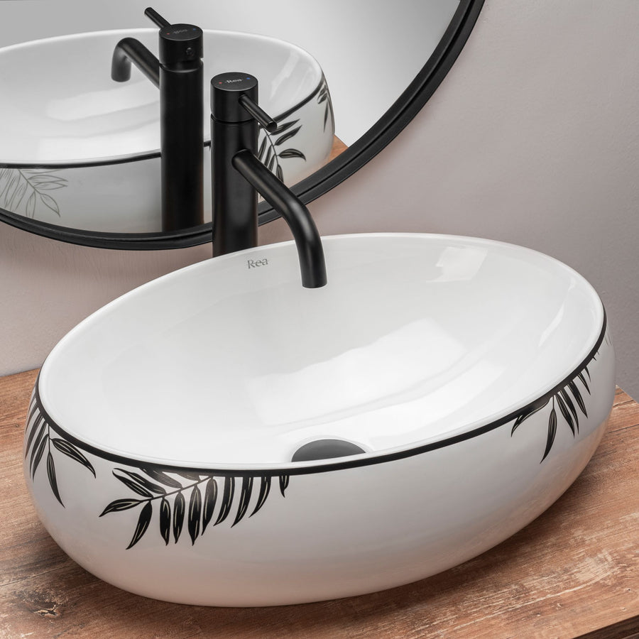 Zestaw Shila + bateria wysoka Lungo black+ korek uniwersalny czarny matowy