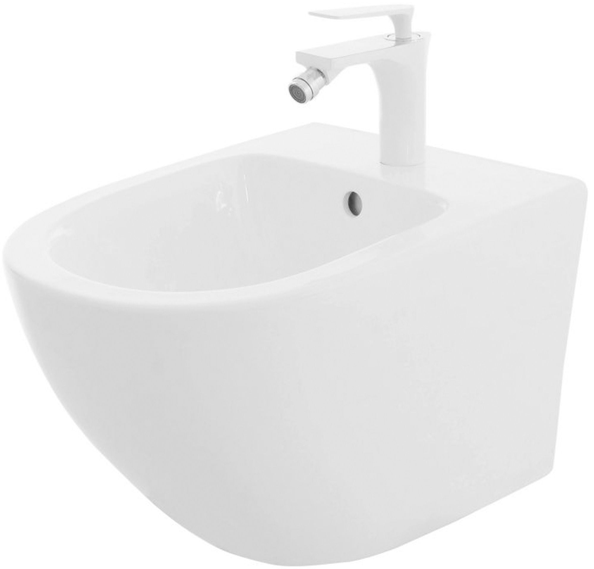 Zestaw Misa WC Carlo Mini Rimless Flat + Bidet Carlo Mini