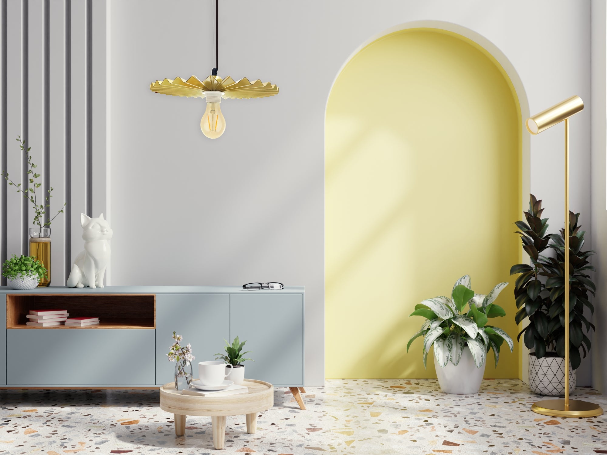 LAMPA SUFITOWA WISZĄCA APP1453-1CP Gold  2