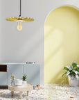 LAMPA SUFITOWA WISZĄCA APP1453-1CP Gold  2