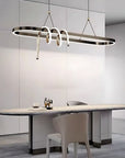 Lampa Wisząca Led Lhj040-cp 120 Cm Czarna  5