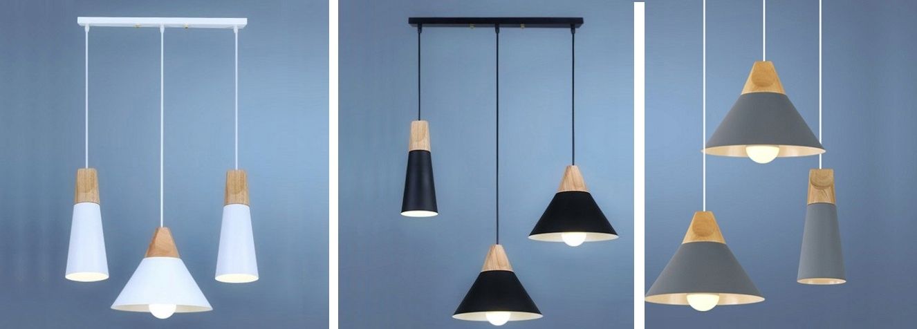 Lampa sufitowa SCANDI SET CP Biała