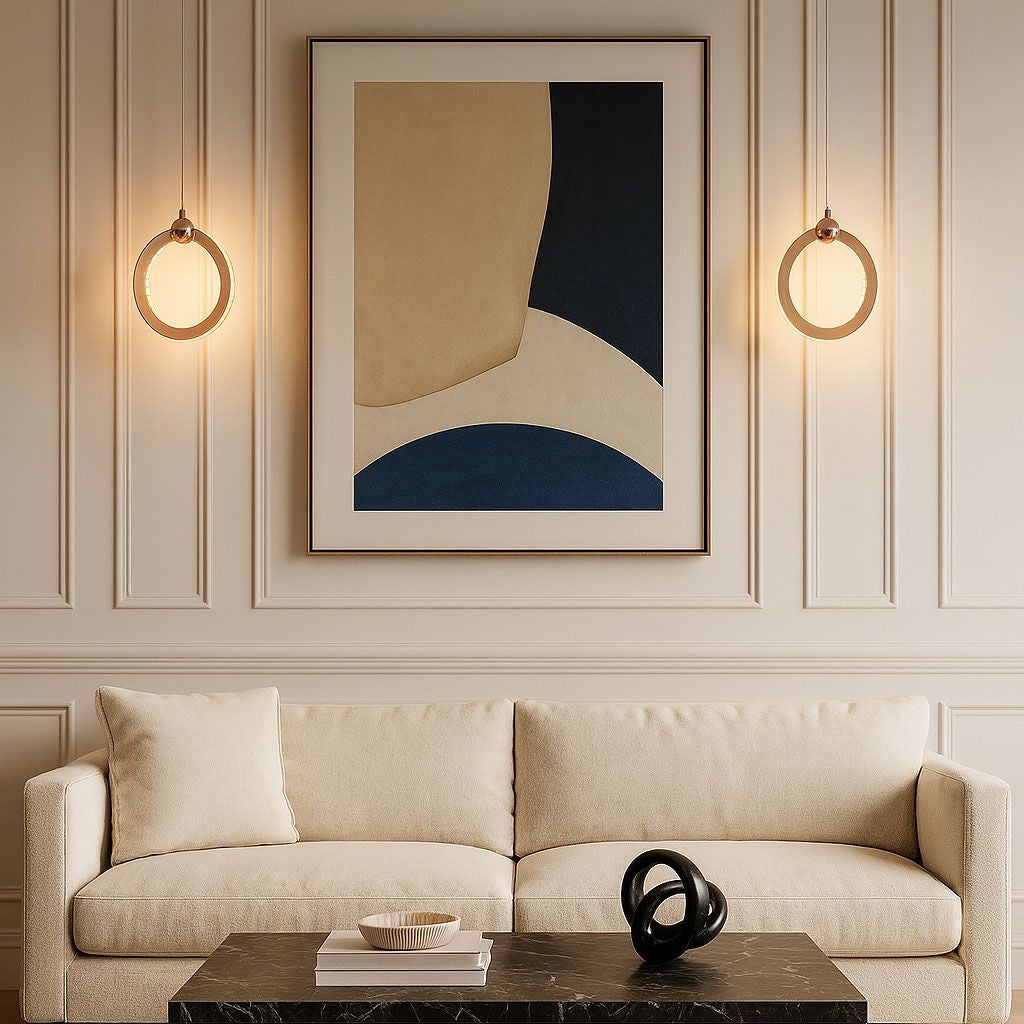 Lampa Sufitowa Wisząca Led Lhj101-1cp Złota  8
