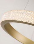 Lampa Sufitowa Wisząca Led App1772-cp Złoto Szczotkowane  12
