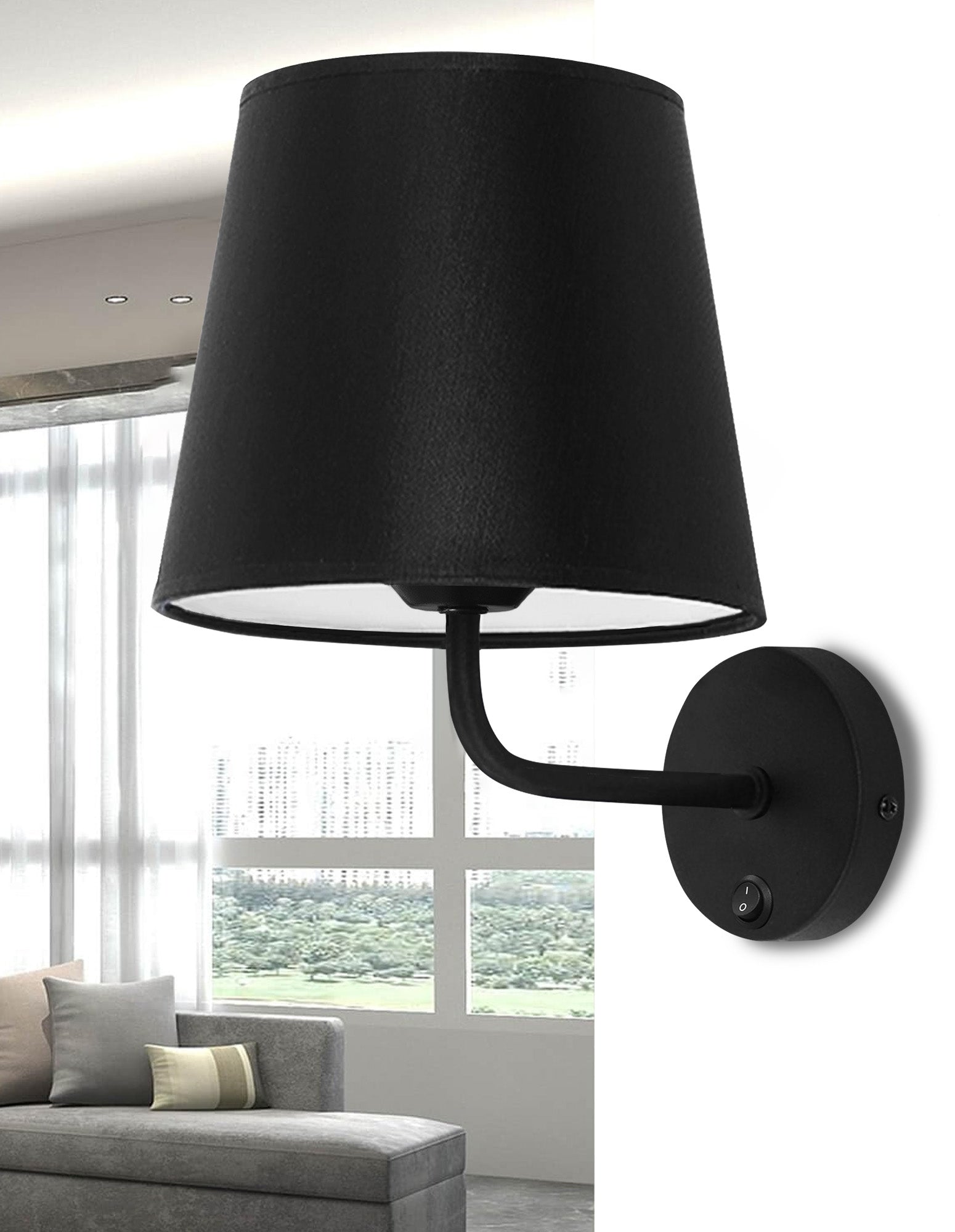 Kinkiet APP1612-1W Black  3