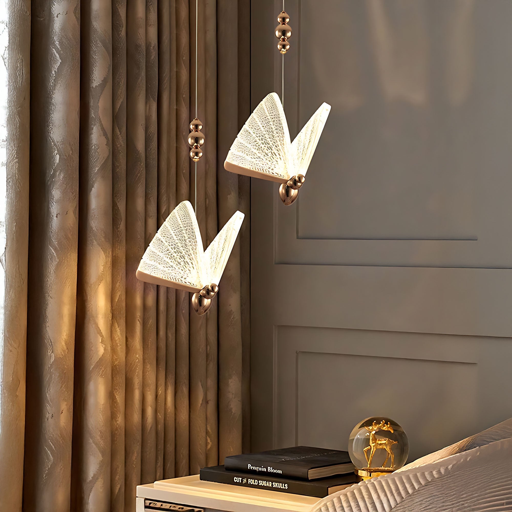 Lampa Wisząca Led Lhj105-1cp Złota  6