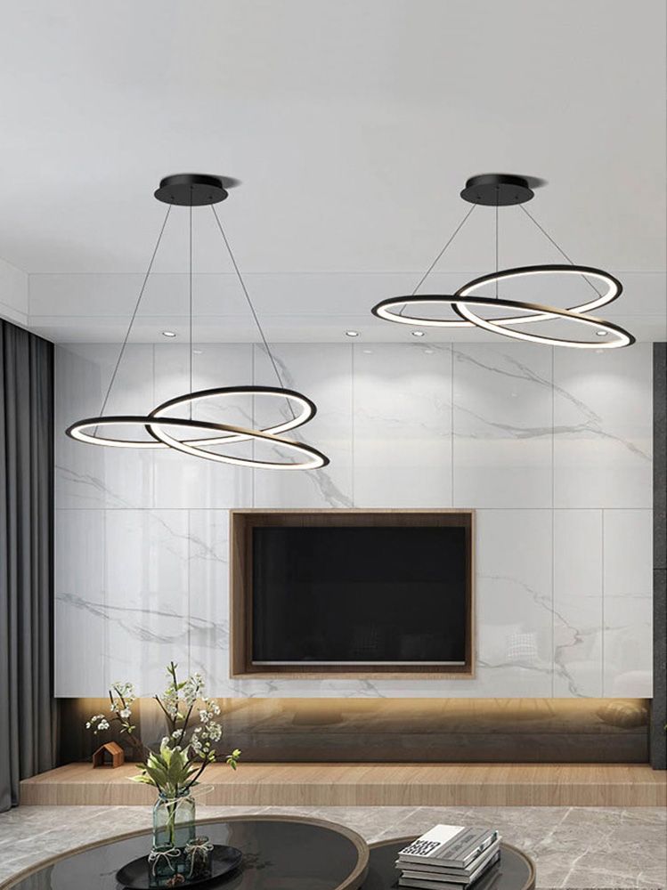 Lampa Wisząca APP1194-CP Czarna