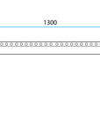 Listwa brodzikowa czołowa 130cm Złota