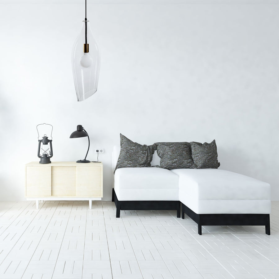 Lampa Sufitowa Szklana Modern APP892-1CP