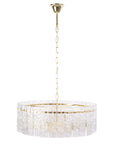Lampa Wisząca Z Kryształami App1779-cp 60cm Złota  1