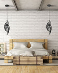 Lampa sufitowa nowoczesna loft APP977-1CP Czarna